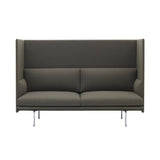 Outline Highback 2-Seater Sofa: Large - 47.2