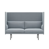 Outline Highback 2-Seater Sofa: Large - 47.2