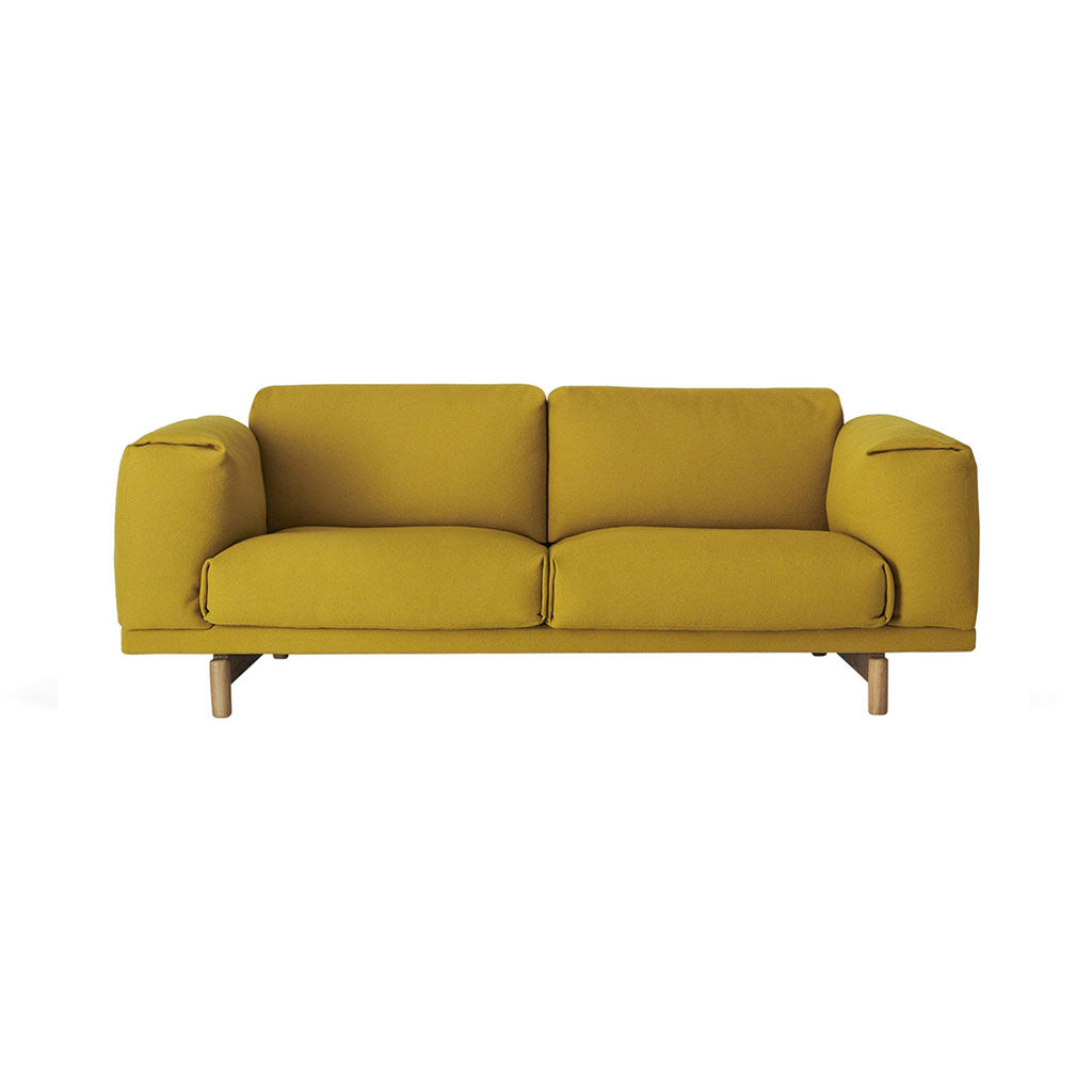 Rest Sofa: 2 Seater + Natural Oak