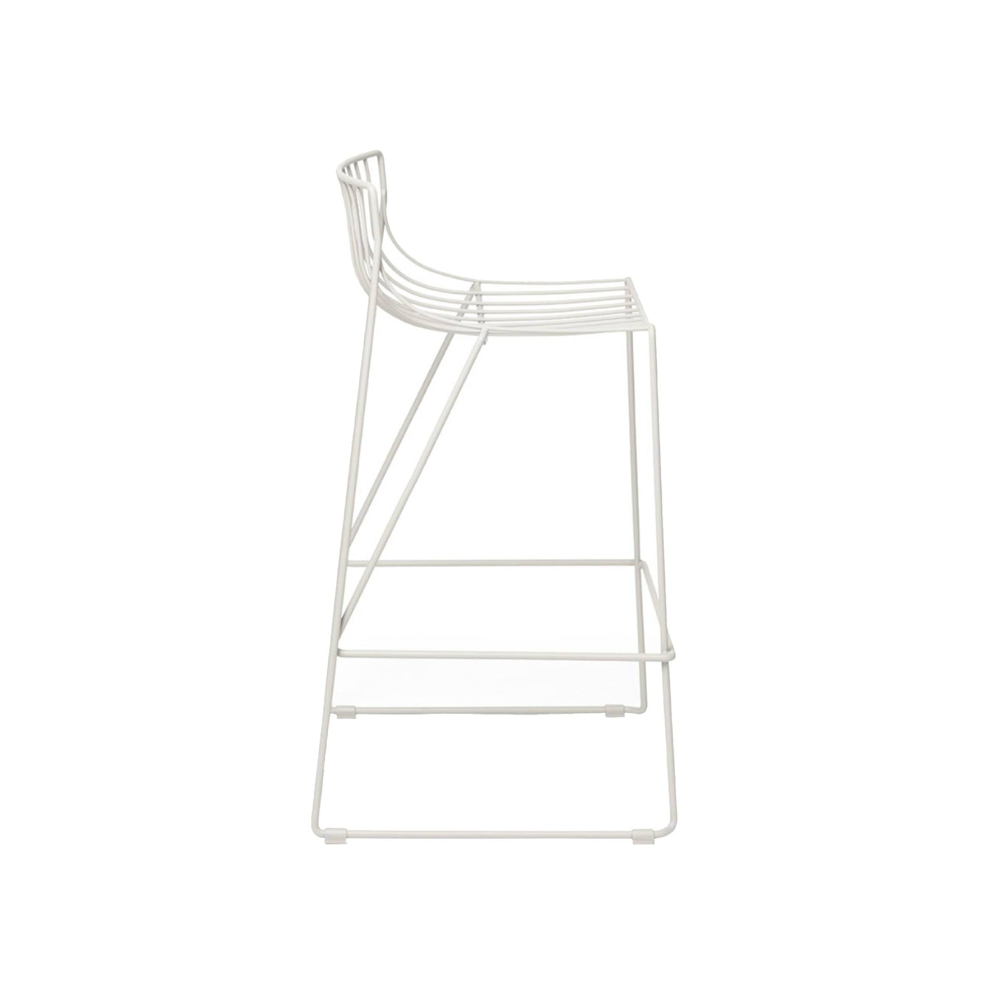 Tio Counter Stool: White