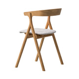 Yksi Chair: Seat Upholstered + Oiled Oak