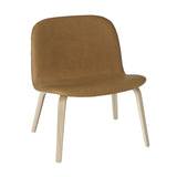 Visu Lounge Chair: Upholstered + Oak