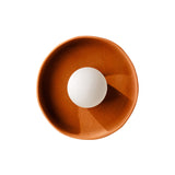 Ceramic Disc Surface Mount: Outdoor + Terracotta