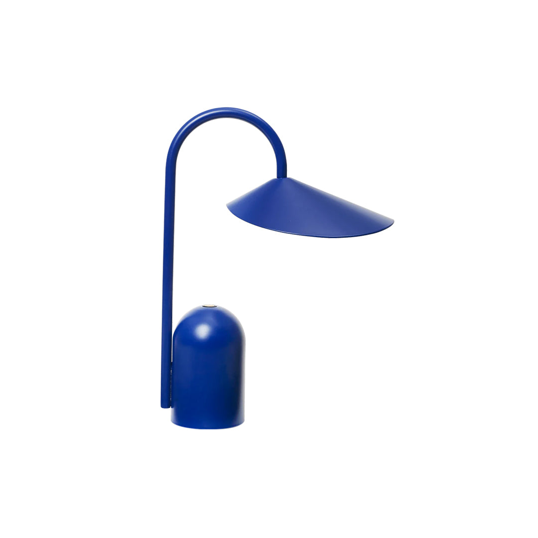 Arum Portable Lamp: Bright Blue