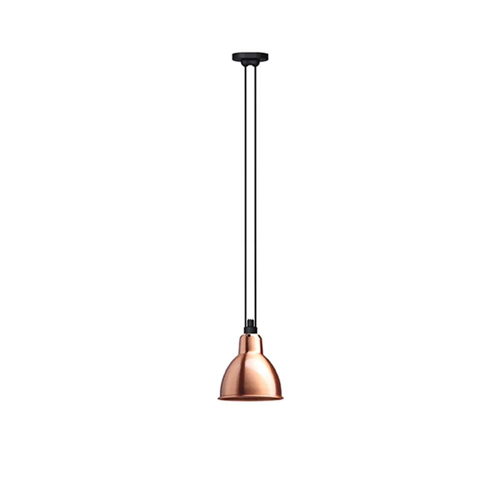 Les Acrobates N° 322 Pendant Lamp: Large + Copper + Round