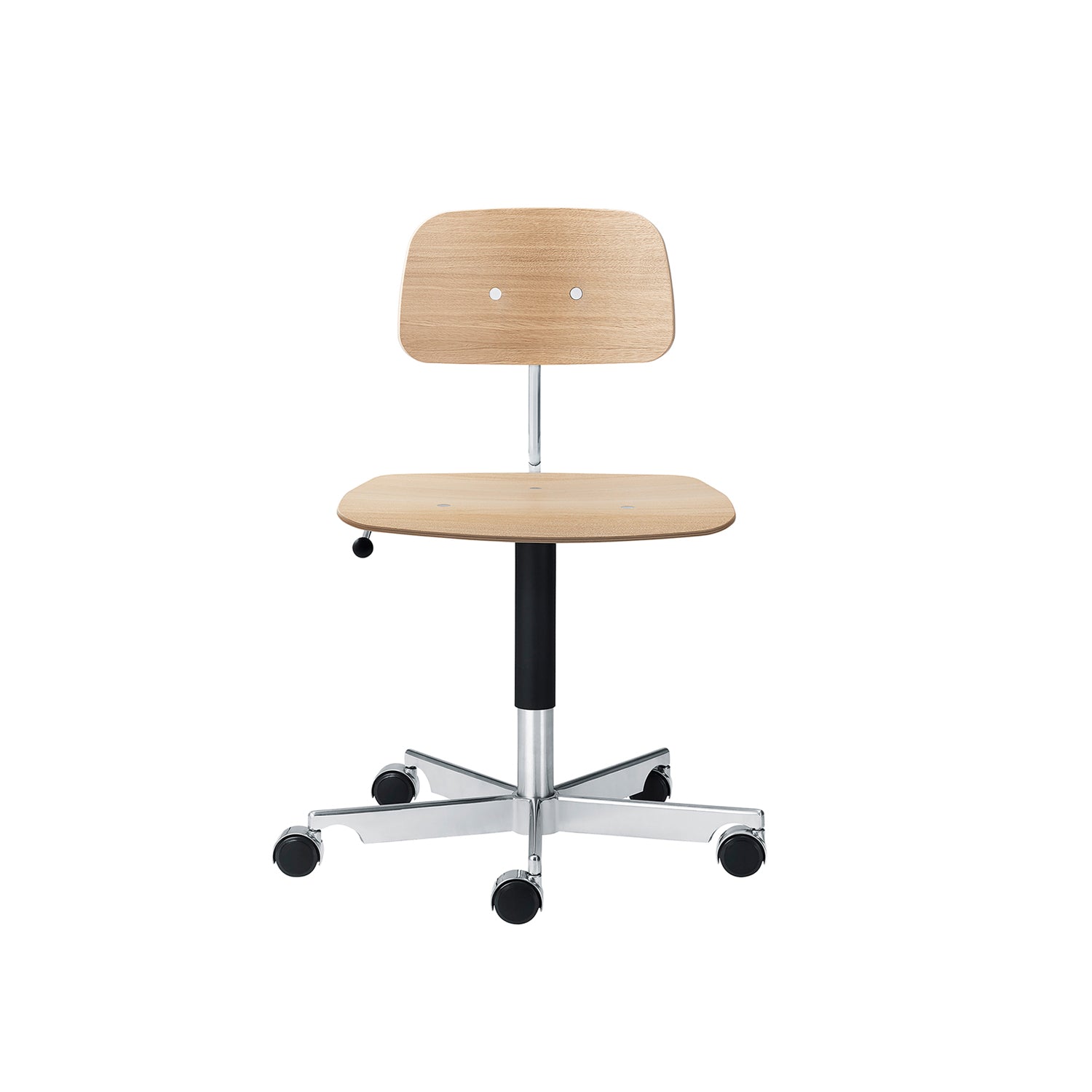 Kevi Chair 2533: Oak Veneer + With Tilt