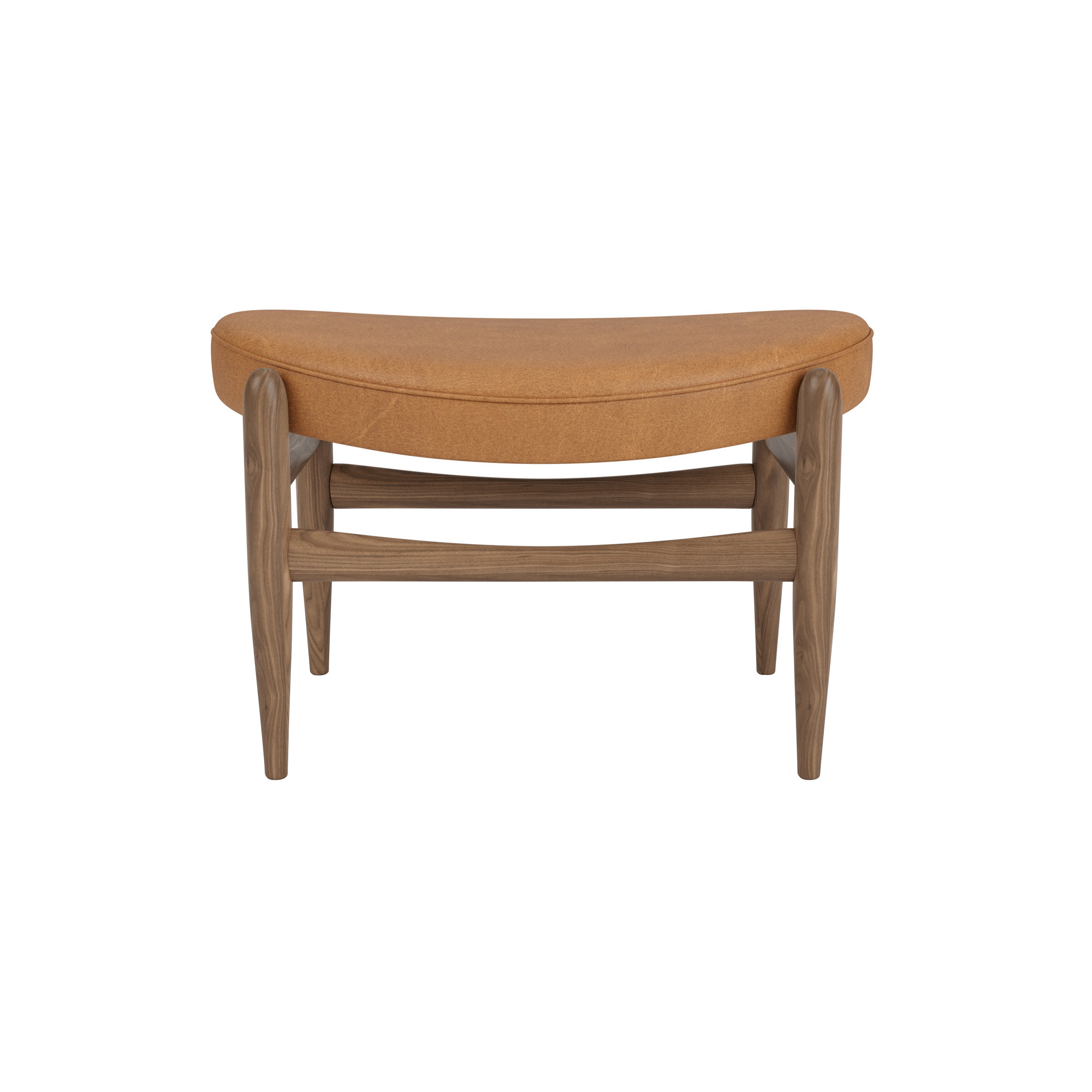 Elizabeth Ottoman: Walnut + Dunes 21000