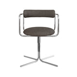 FF Swivel Chair: Chrome