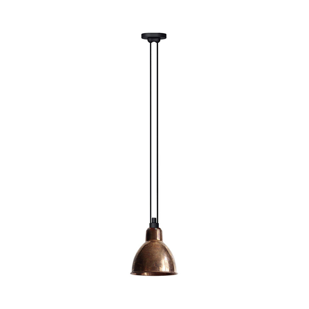 Les Acrobates N° 322 Pendant Lamp: Large + Raw Copper + Round