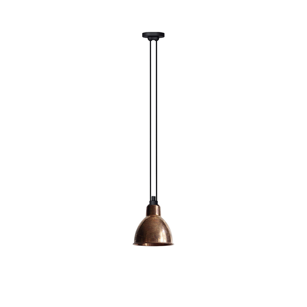 Les Acrobates N° 322 Pendant Lamp: Large + Raw Copper + Round