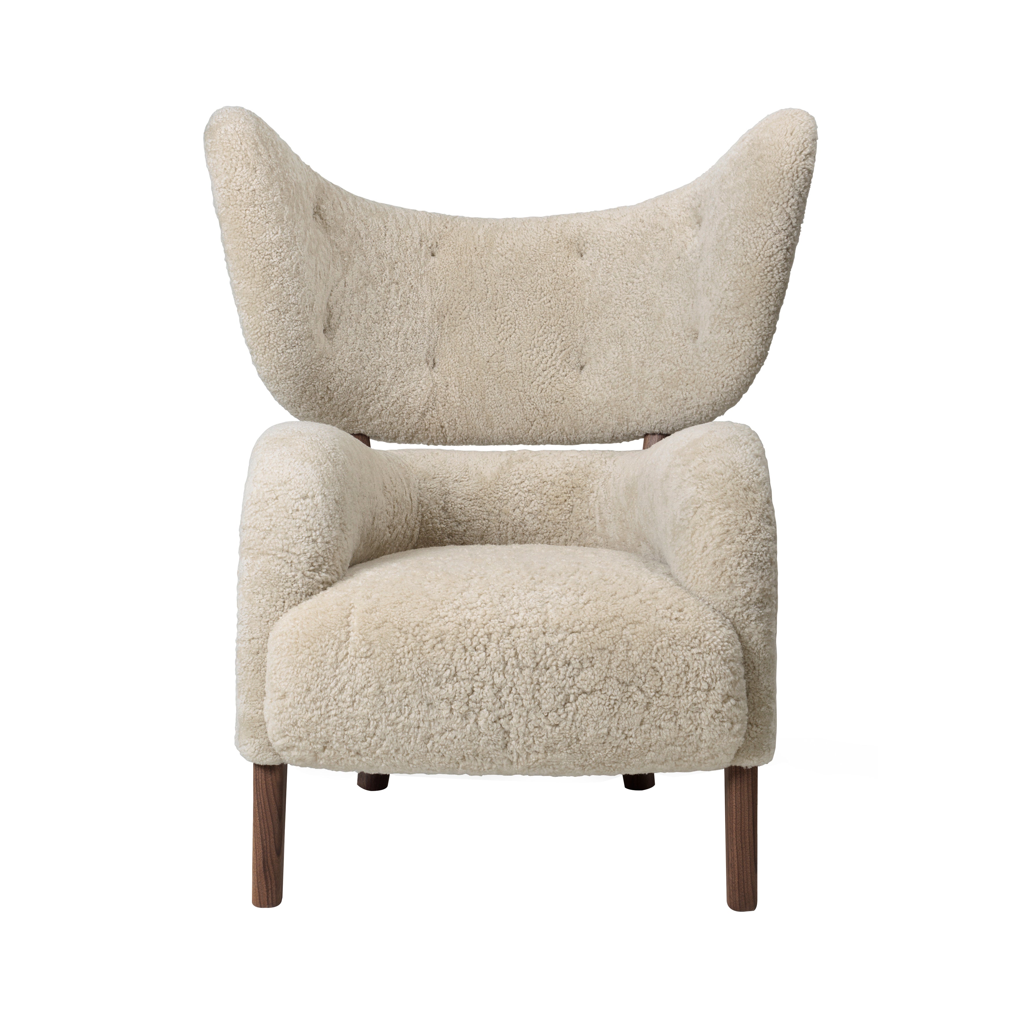 My Own Chair: Walnut + Sheepskin Moonlight