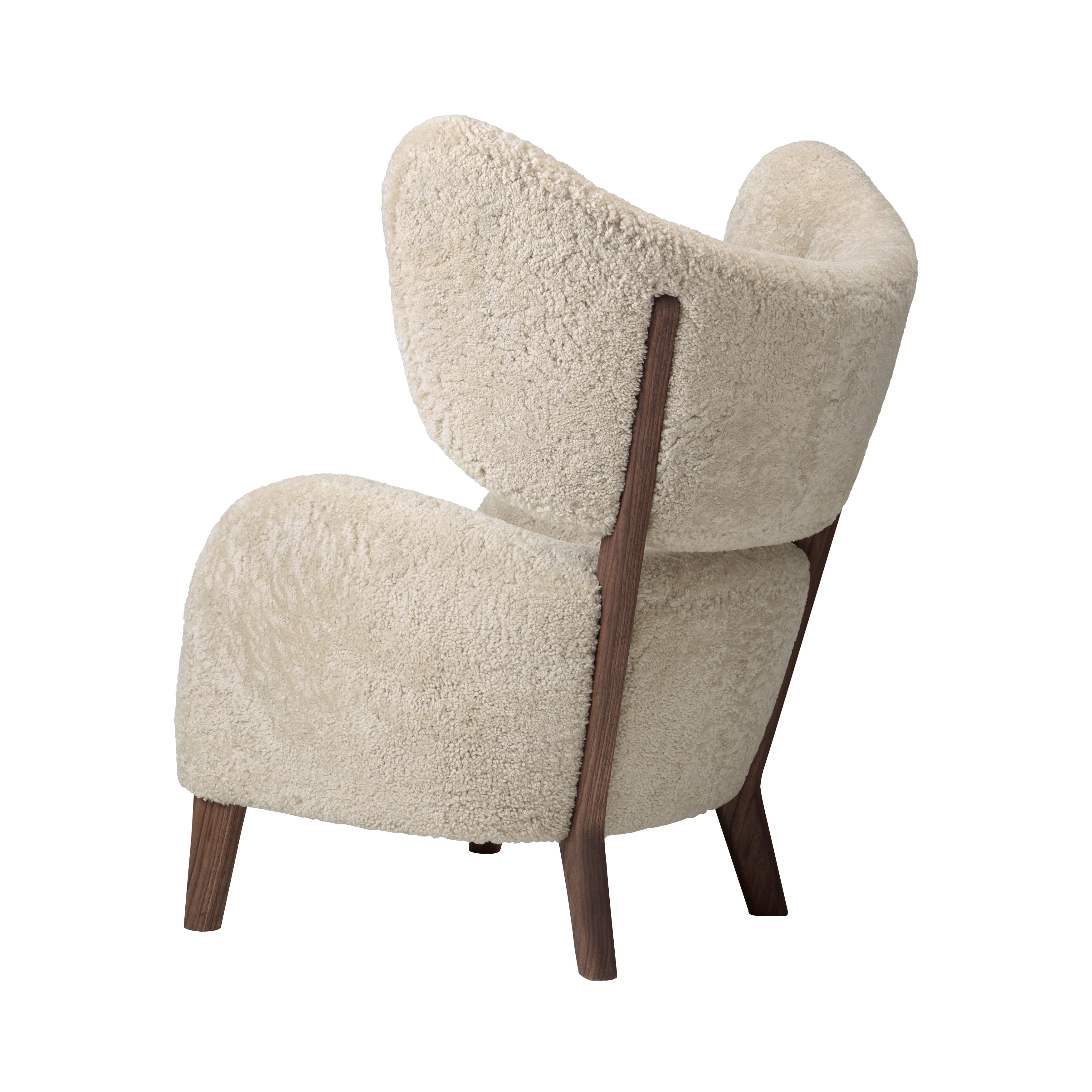 My Own Chair: Walnut + Sheepskin Moonlight