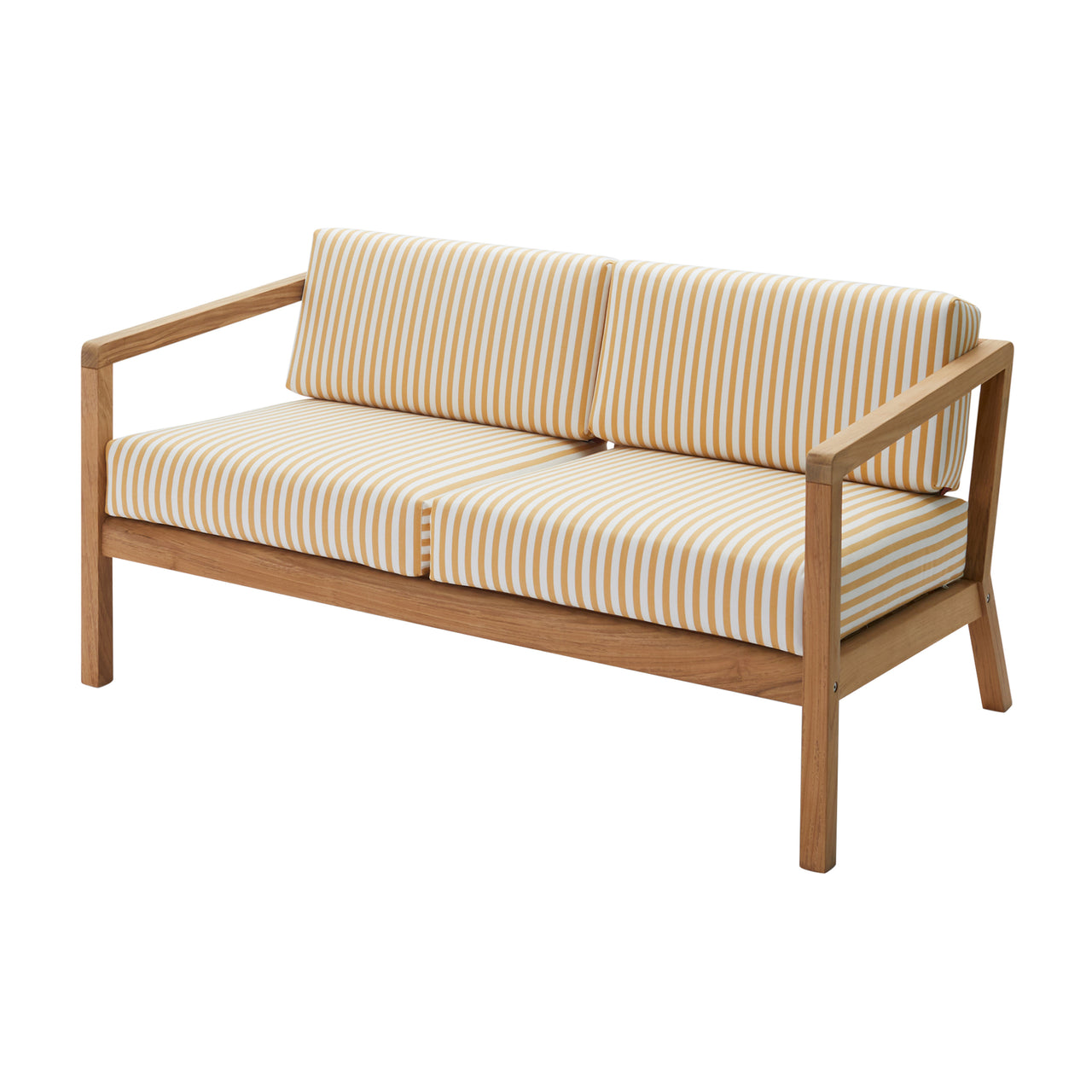 Virkelyst Sofa: Golden Yellow Stripe