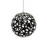 Coral Pendant Light: XX Large + Black + Black