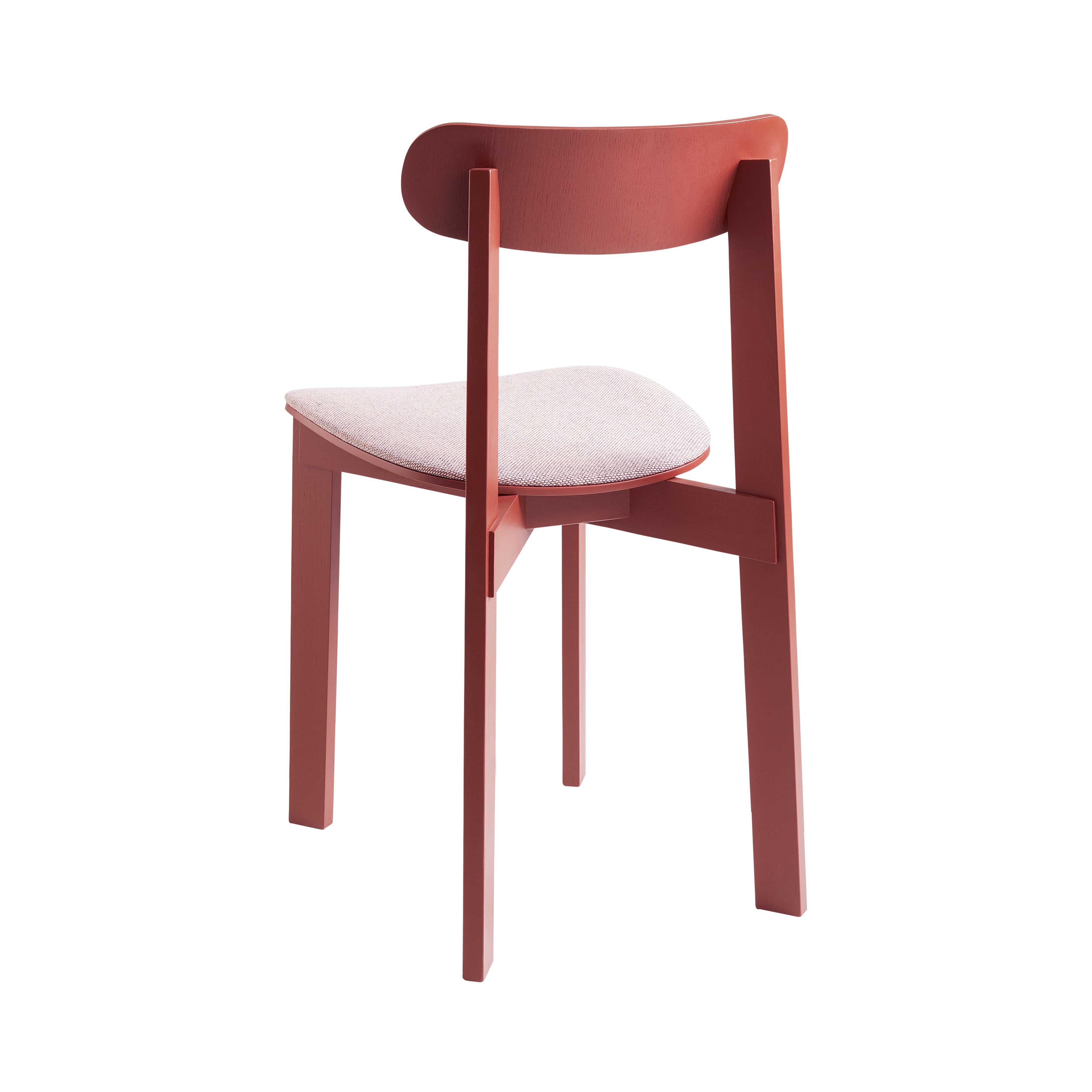 Bondi Chair: Upholstered + Basque Red