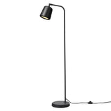 Material Floor Lamp: Black Marble