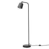 Material Floor Lamp: Dark Grey Concrete