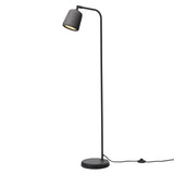 Material Floor Lamp: Dark Grey Concrete