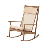 Swing Rocking Chair: Teak Oiled Oak