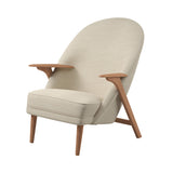 Wingman Lounge Chair: Oiled Oak