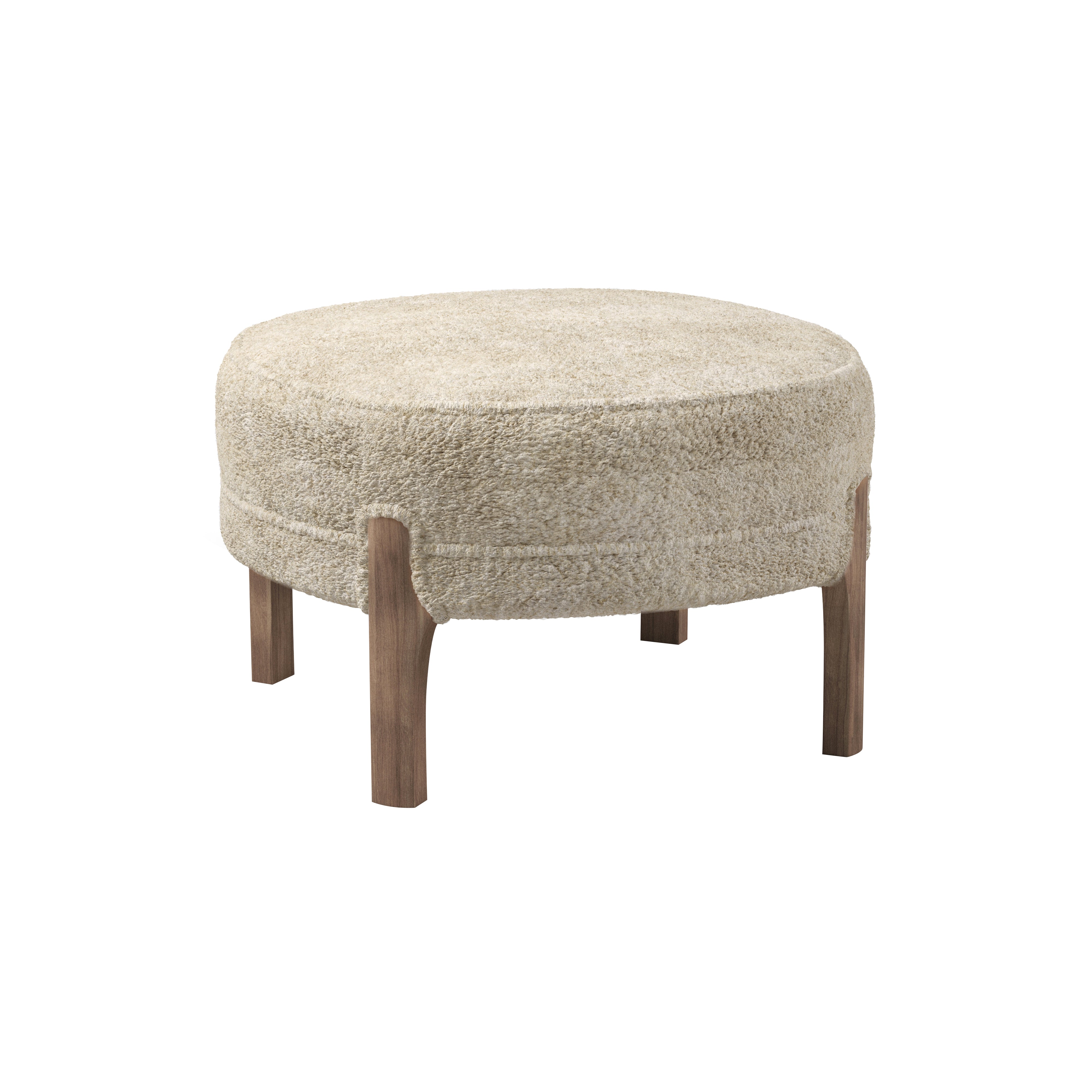 Cocktail Pouf: Smoked oak