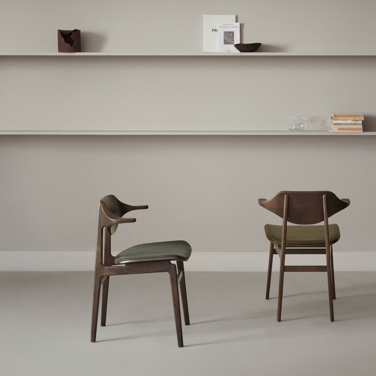 Bufala Chair: Seat Upholstered