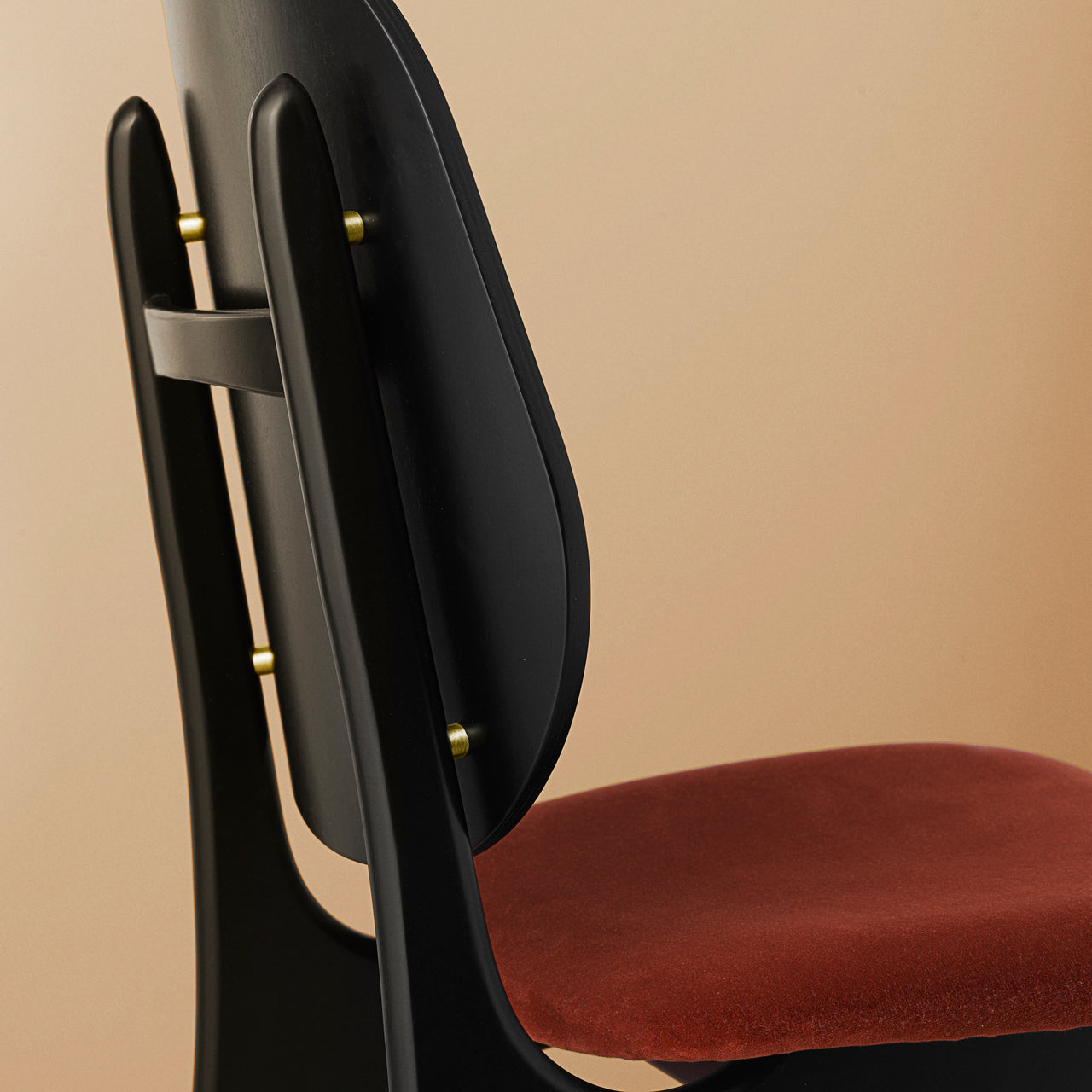 Noble Dining Chair: Upholstered