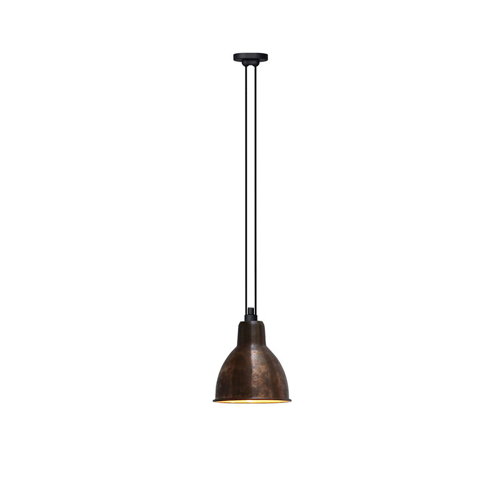 Les Acrobates N° 322 Pendant Lamp: Extra Large + Raw Copper + Round