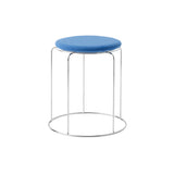 Wire Stool VP11: Upholstery + Hallingdal 723