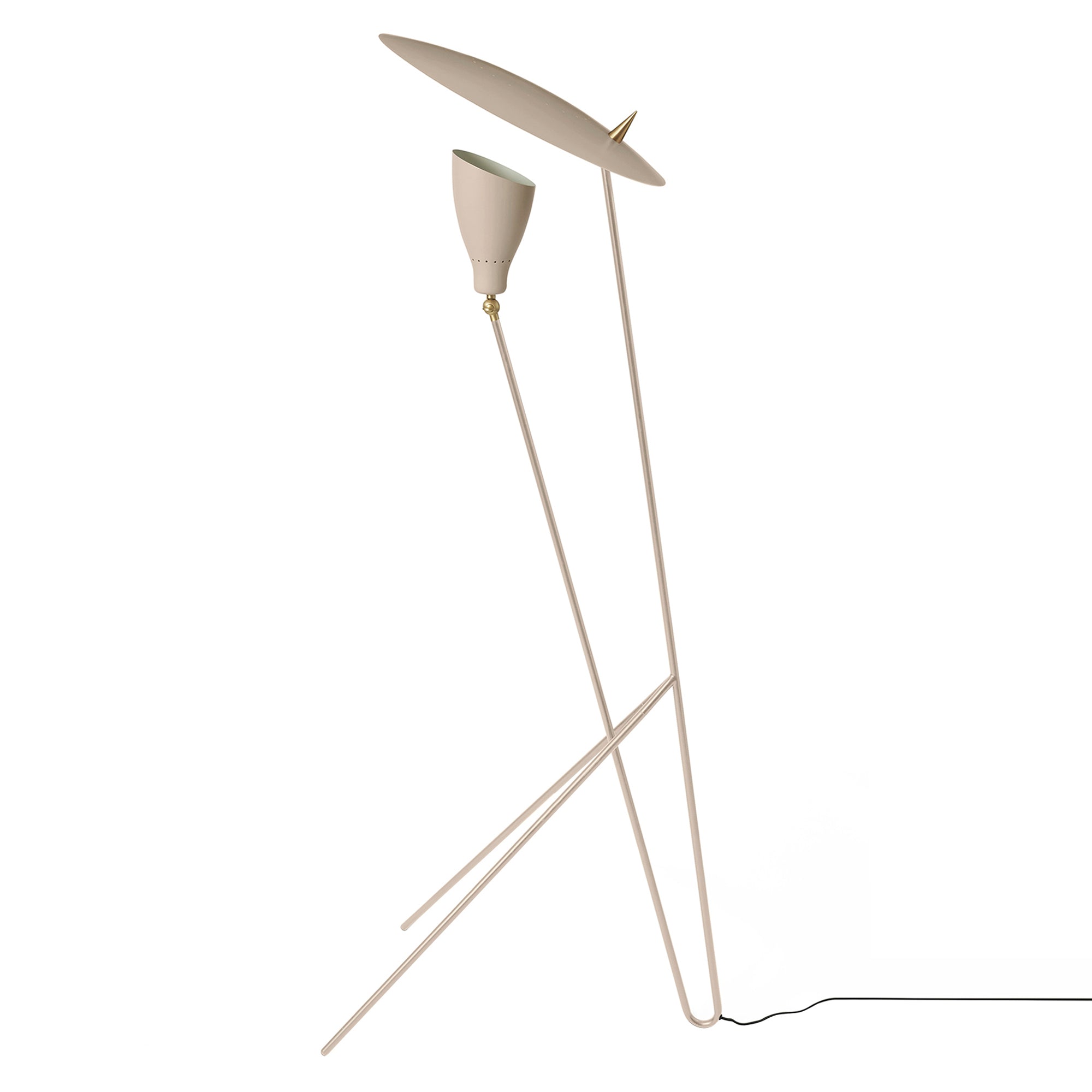 Silhouette Floor Lamp: Pure Cashmere