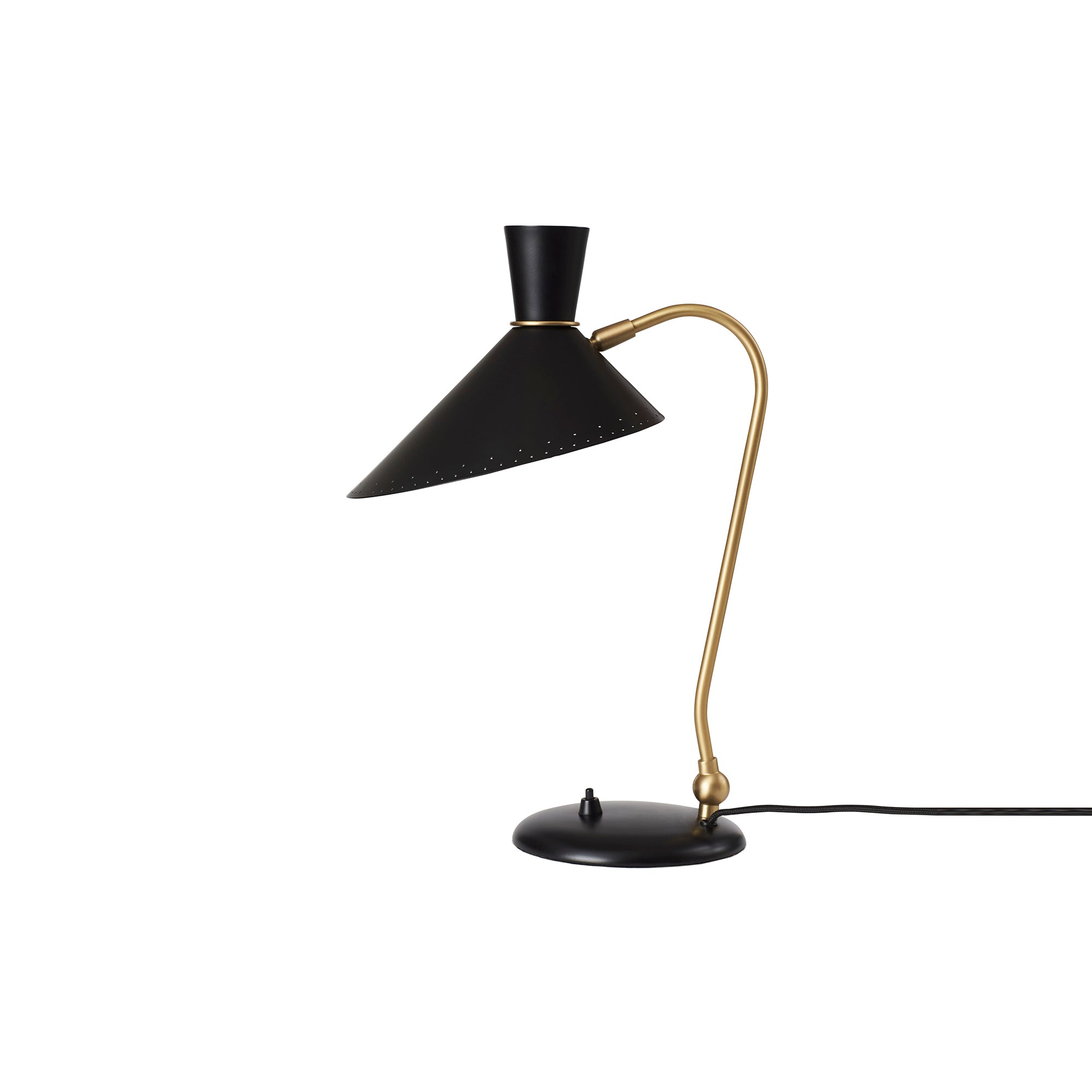 Bloom Table Lamp: Black Noir