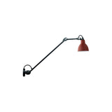 Lampe Gras N° 304 L60 Wall Lamp: Red + Round