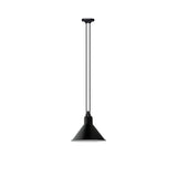 Les Acrobates N° 322 Pendant Lamp: Large + Black + Conic