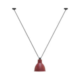 Les Acrobates N° 323 Pendant Lamp: Extra Large + Red + Round