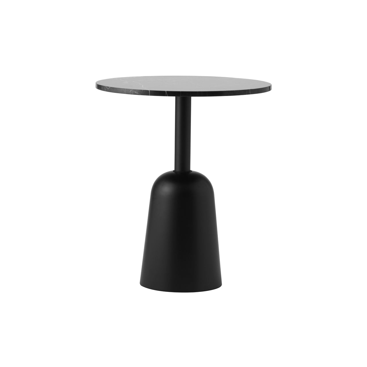 Turn Table: Marble + Black