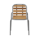 Vig Stacking Chair: Grey