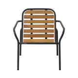 Vig Stacking Lounge Chair: Black