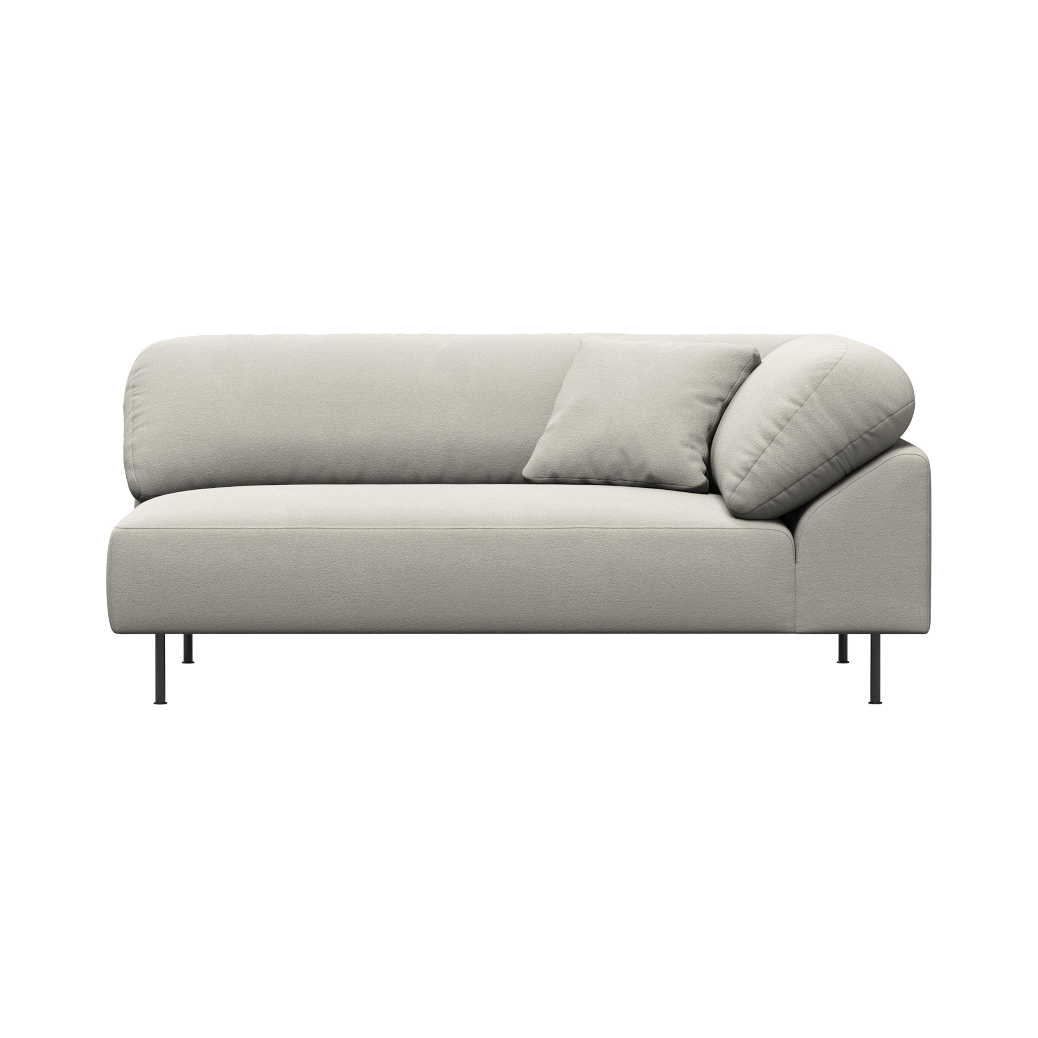 Collar Sofa: Open End 2 Seater + Right