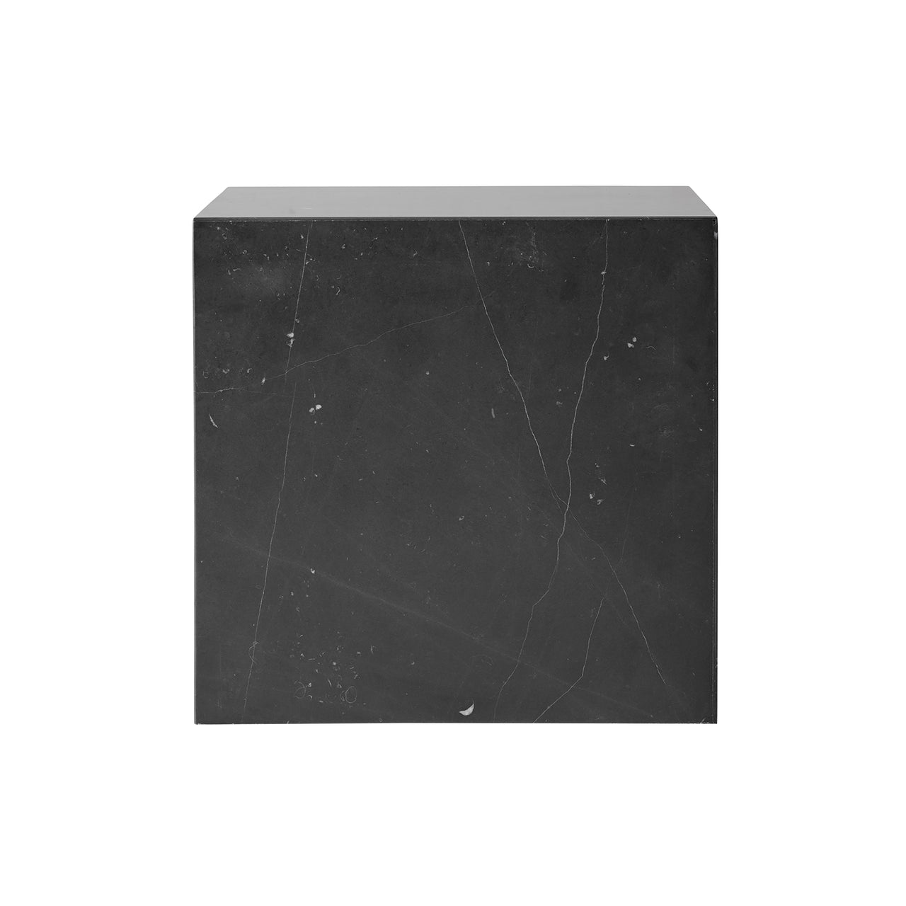 Plinth Podium: Cubic + Black Marquina Marble