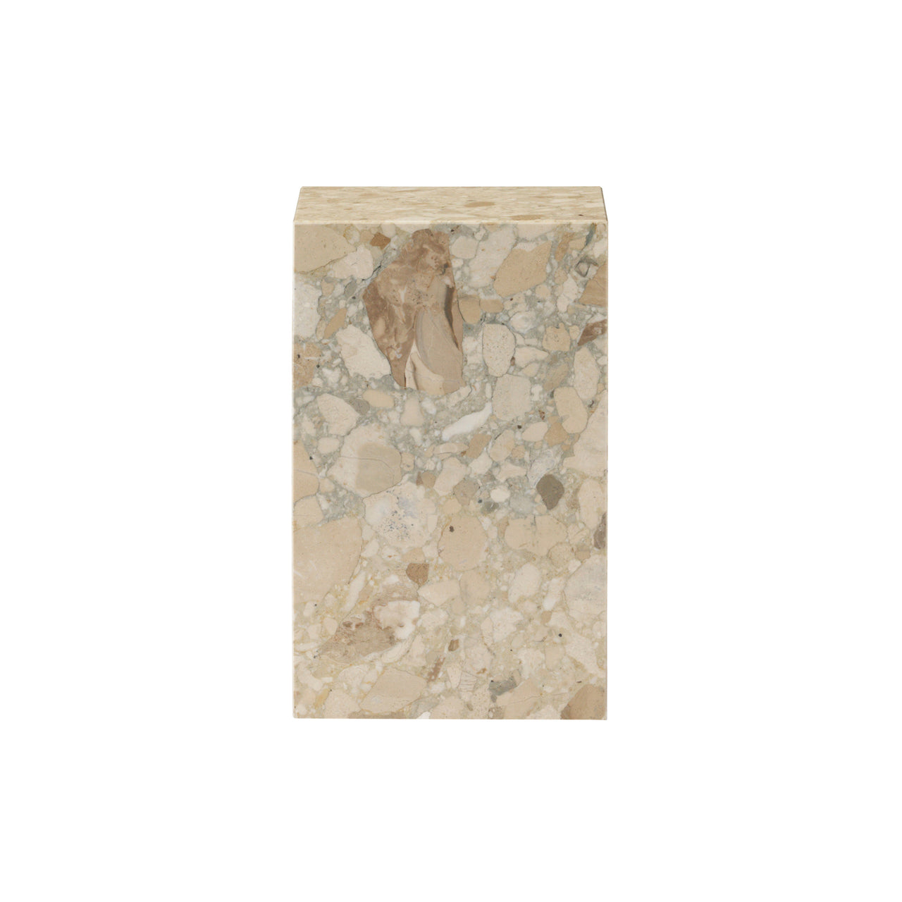 Plinth Podium: Tall + Kunis Breccia Marble