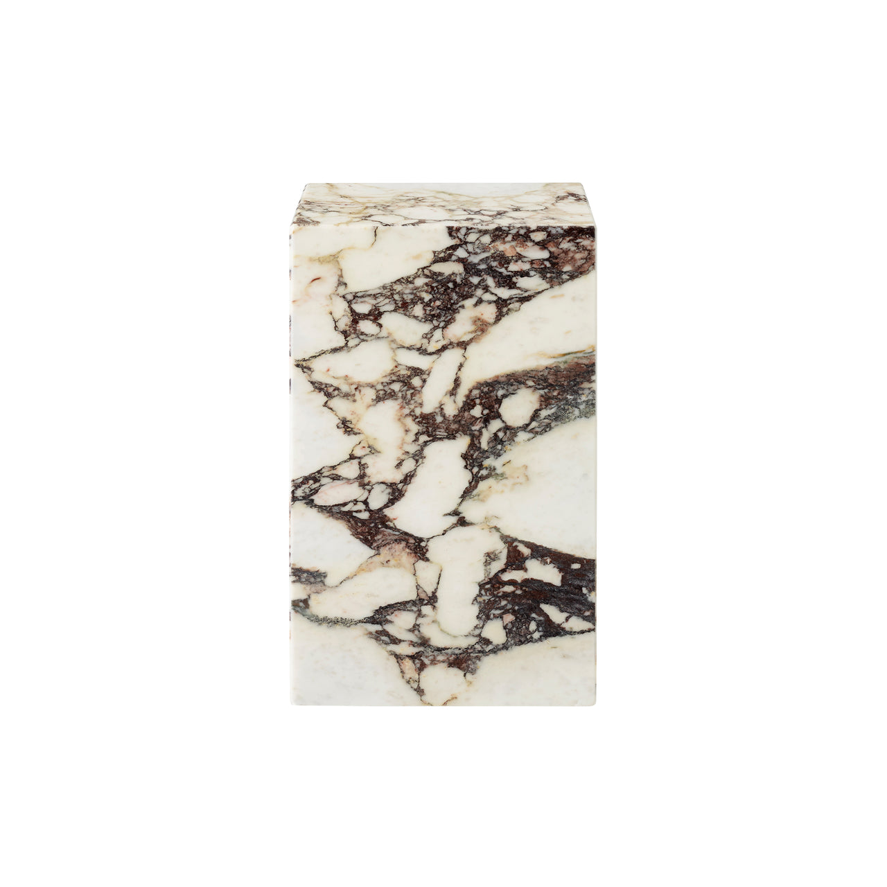 Plinth Podium: Tall + Calacatta Viola Marble