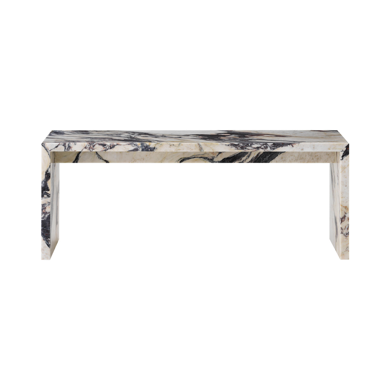 Plinth Bridge: Calacatta Viola Marble