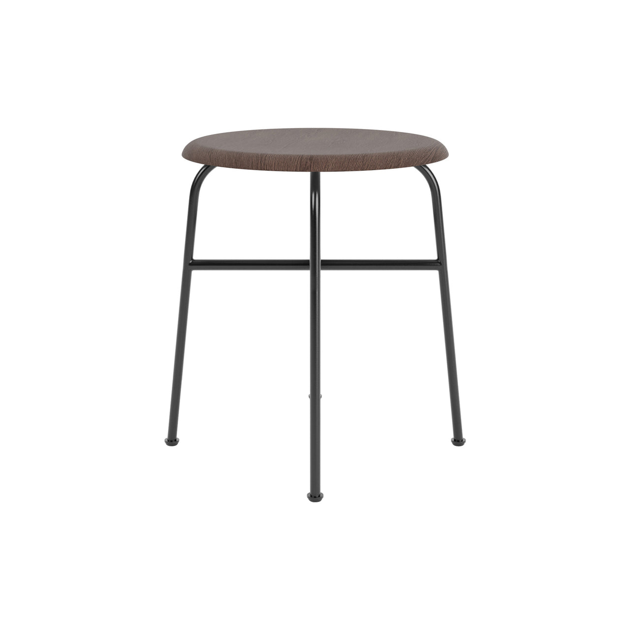 Afteroom Stool: Dark Stained Oak