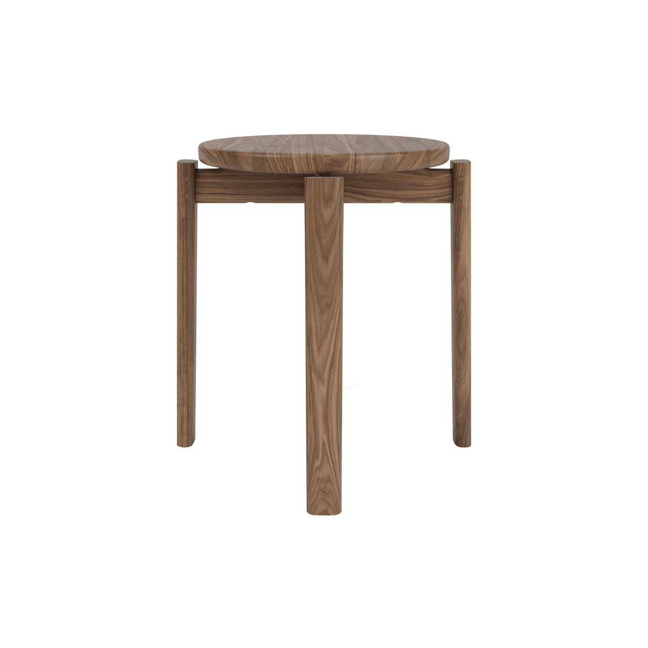 Passage Stool: Quick Ship + Walnut