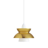 Doo-Wop Pendant: Brass