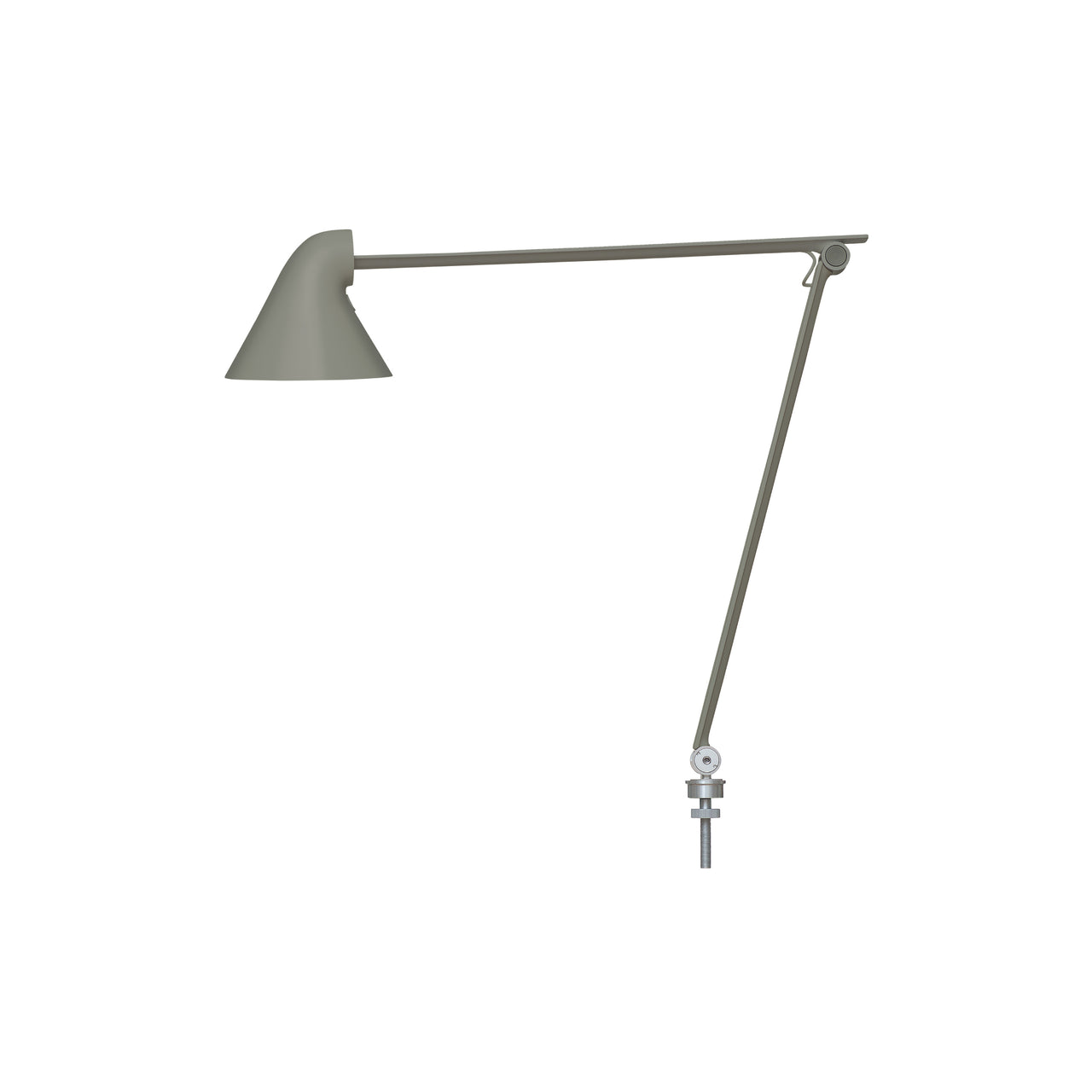 NJP Table Lamp: Dark Aluminum Grey + Pin ø10