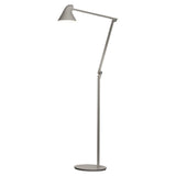 NJP Floor Lamp: Light Aluminum Grey