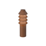 Bysted Garden Bollard Lamp: Short + Corten + Base without Adaptor