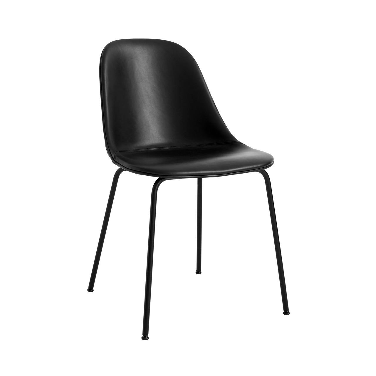 Harbour Side Dining Chair: Steel Base Upholstered + Dakar 0842