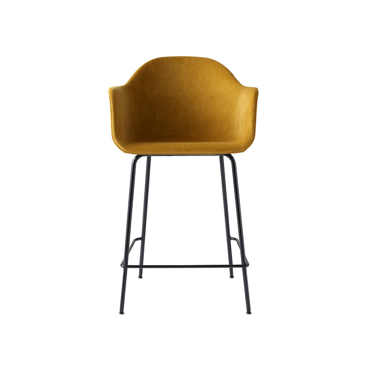 Harbour Bar + Counter Chair: Steel Base Upholstered + Counter + Champion 041